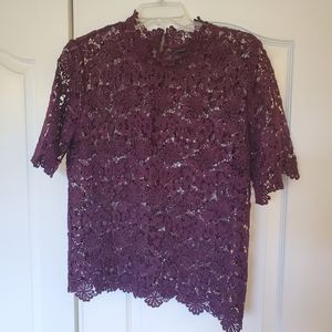 Halogen lace top
